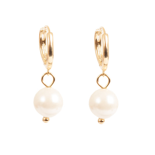 Eyrnalokkar | JUST OSLO| Freshwater Pearls