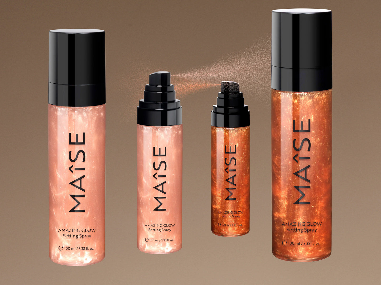 Maîse Amazing Glow Setting Spray - Blush pink