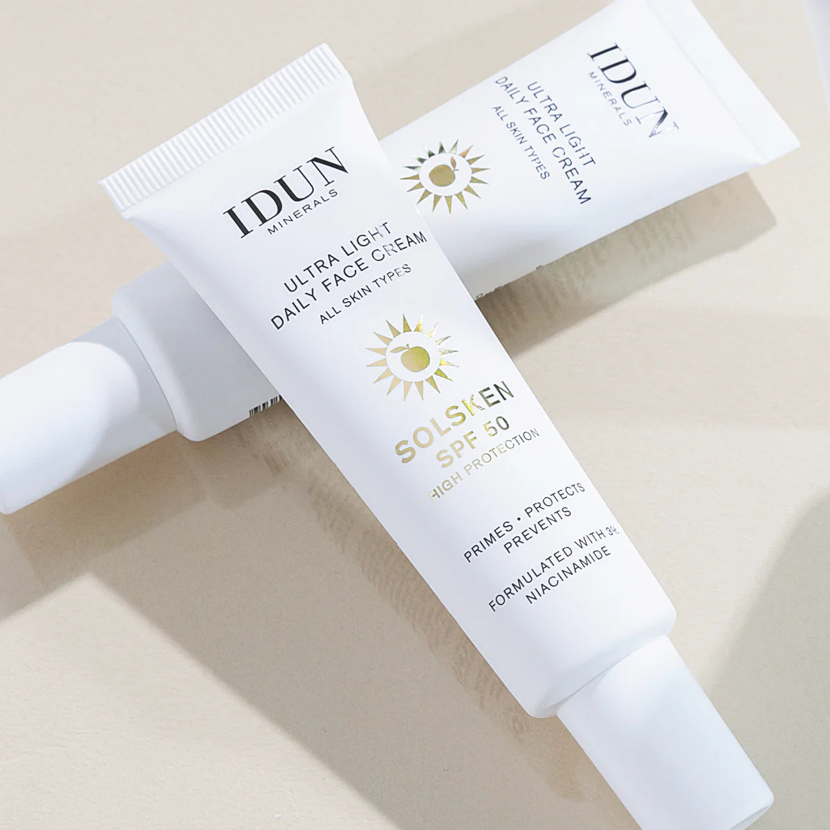 IDUN| PRIMER OG ANDLITSKREM | SOLSKEN| SPF 50