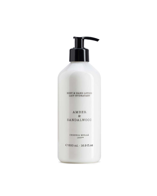 Hand-og bodylotion  | Cereria Mollá | Amber og Sandalwood 100 ml