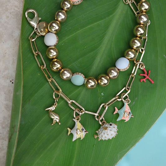 Armband | Aquatic | M/charms