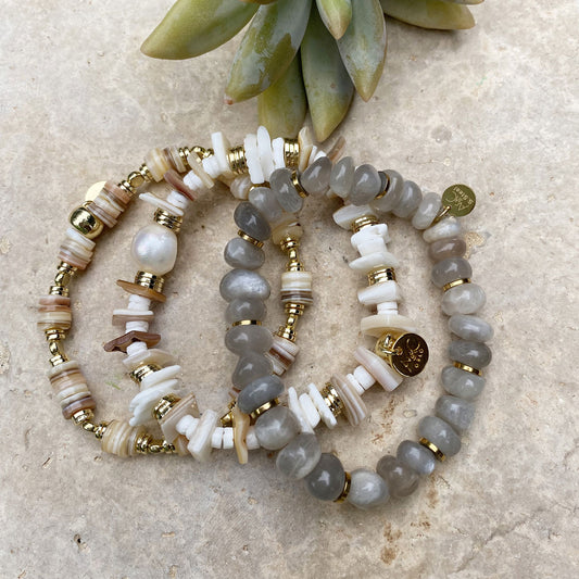 Armband | Wild nature | Organic Moonstone